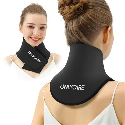 Amazon ONLYCARE Neck Ice Pack Wrap Gel Upgraded Ice Packs For Neck Reusable Hot And Cold