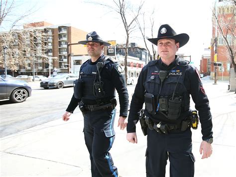 Bell Calgary Cop Alberta Sheriff Speak Out From The Downtown Streets