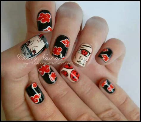 Manga By Cherry Na Naruto Nails Anime Nails Classy Nails Cute Nails Pretty Acrylic Nails