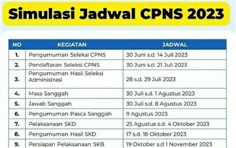 Jadwal Seleksi CPNS 2023 Bikin Honorer Dan PPPK Heboh Ini Penjelasan