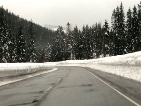 Approaching Stevens Pass On Us Hwy 2 In Washington Less Beaten Paths Of America