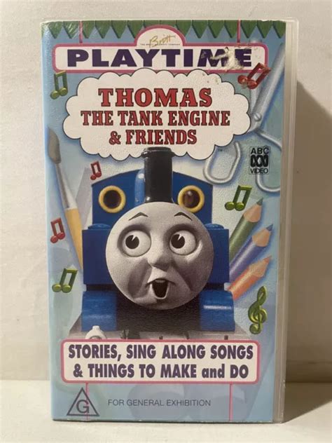 Vintage Thomas The Tank And Friends Vhs Playtime Stories Songs Vgc