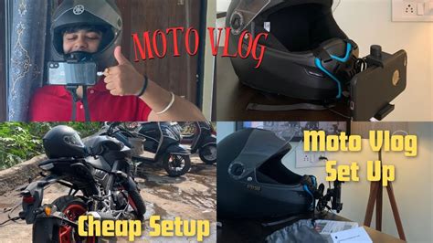 Moto Vlogging Set Up For Beginners Mobile Moto Vlogging Set Up