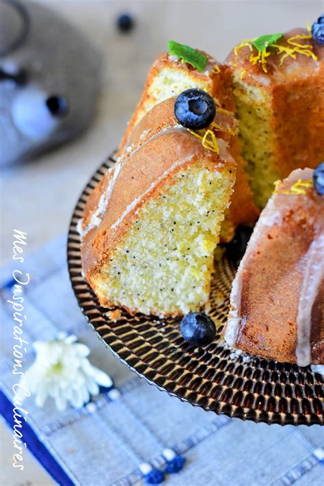 Cake Moelleux Au Citron Et Graines De Pavot Le Blog Cuisine De Samar