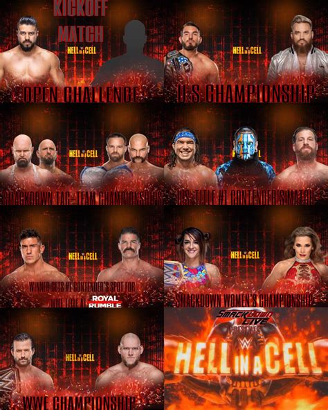 [mcm] Smackdowns Hell In A Cell Ppv Match Card Results R Wwegames