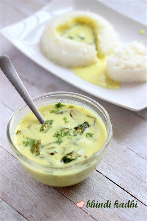 Bhindi Kadhi Recipe How To Make Gujarati Bhinda Ni Kadhi Artofit