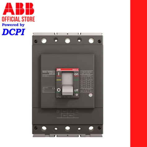 ABB SACE Formula Moulded Case Circuit Breaker A3N 630 TMF 500 5000 3p F