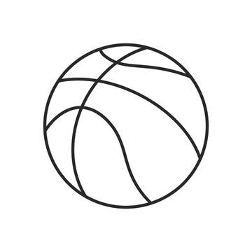 Basketball Ball Clipart Black And White