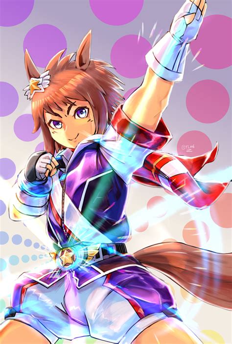 Hình nền Anime cô gái Biko Pegasus Uma Musume tóc ngắn Brunette Uma Musume Pretty Derby