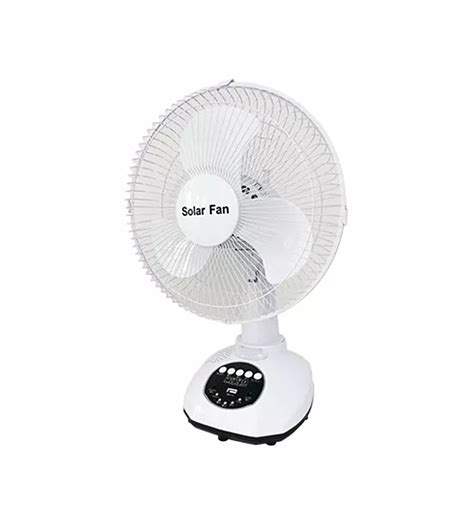 12inch Rechargeable Fans Dc Solar Energy Table Fan Solar Fans With Solar Panel And Lights