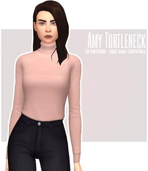 Best Sims Turtleneck Cc Mods Guys And Girls Fandomspot