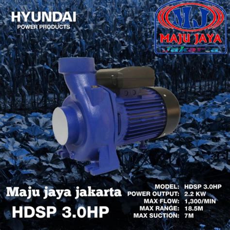 Jual Pompa Air Centrifugal Hyundai Hdsp Hp V Phase Pompa