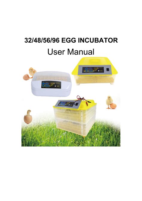 Manual Hhd 56 Incubator