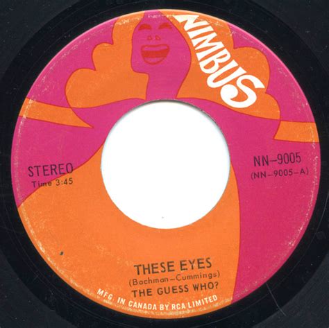 The Guess Who? – These Eyes (1969, Vinyl) - Discogs