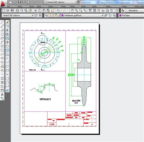 Trabajar En Espacio Papel Con Autocad Aytuto Blog