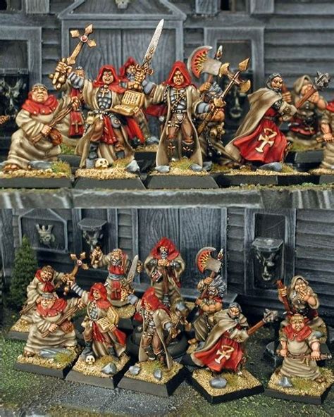 Mordheim Sisters Of Sigmar Warband Fantasy Games Fantasy Miniatures