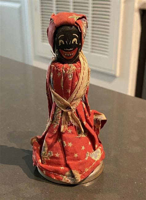 Vintage Black Americana Mammy Dinner Bell Aunt Jemima Early 1900 S 2096545935