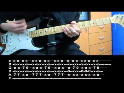 Red Hot Chili Peppers Can T Stop Guitar Lesson W Tabs YouTube Guitar Lesson Tab