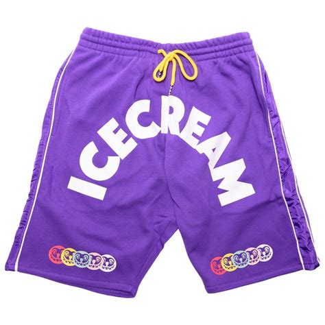 Ice Cream Men Arch Shorts purple heliotrope