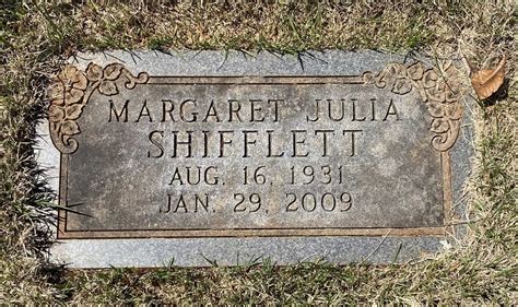 Margaret Julia Walker Shifflett M Morial Find A Grave