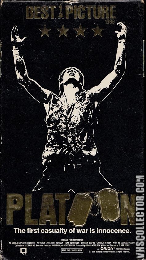 Platoon (1986)/Home media | Moviepedia | Fandom