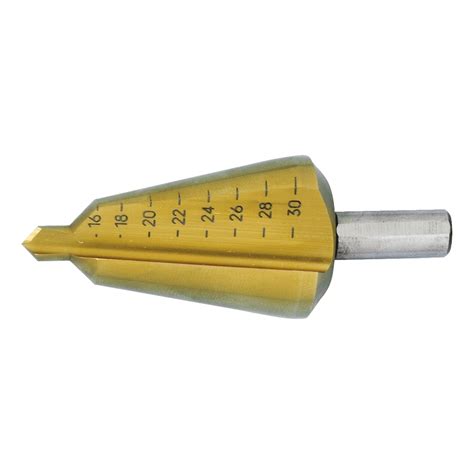 Buy Sheet Metal Conical Drill Bit Hss Titanium Nitride Online