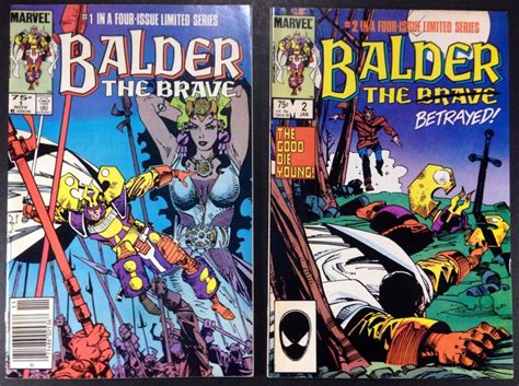 | Balder the Brave (1985) 1 2 3 4 complete set Thor Walter Simonson