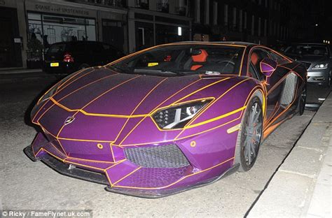 Purple Lamborghini Aventador Glow In The Dark Images And Pictures Becuo