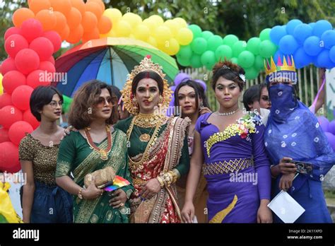People Of The LGBTIQ Lesbian Gay Bisexual Transgender And Queer Community Participated In