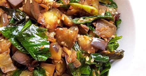 Resep Tumis Terong Daun Melinjo Oleh Eunike Kartini Cookpad