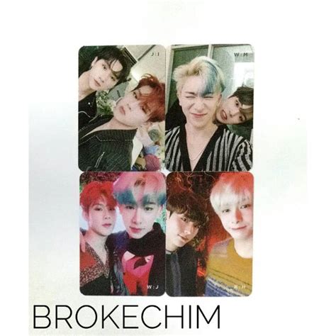 Jual Monsta X We Are Here Unit Photocards 2nd Album Take 2 Shopee Indonesia