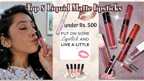 My Top Fav Liquid Matte Lipsticks Affordable Nude Lipsticks Under