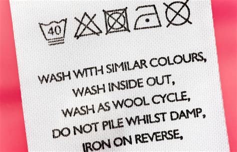 What Do The Washing Symbols On Clothes S Mean - My Bios