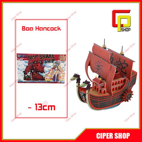 Mô hinh thuyên Boa Hancock Bandai Figure Nine Snake Pirate Ship One