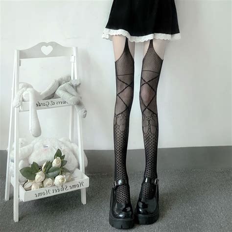 Sexy Hot Stockings Girl Jk Long High Tube Over The Knee Socks Female Black Silk Garter Socks