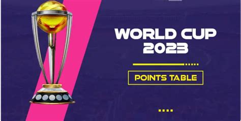 Icc Wc 2023 Point Table ऑस्ट्रेलिया ने जीत के साथ अपनी स्थिति की मजबूत