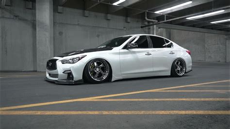 Bagged Infiniti Q50 Youtube