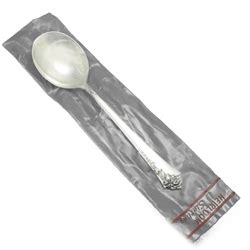 Oneida Damask Rose Sterling Cream Soup Spoon