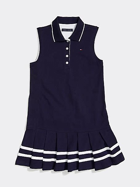 TH Kids Sleeveless Pleated Dress | Tommy Hilfiger