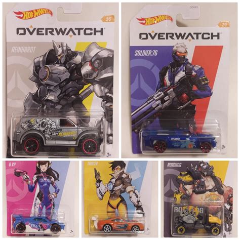 Hot Wheels Set Overwatch veículos Shopee Brasil