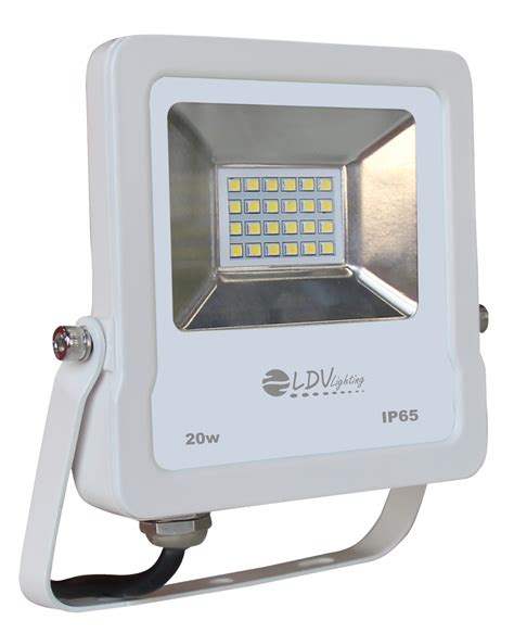 PROYECTOR LED SMD 20w 1700lm 120º 3000K IP65 BLANCO LDVLighting