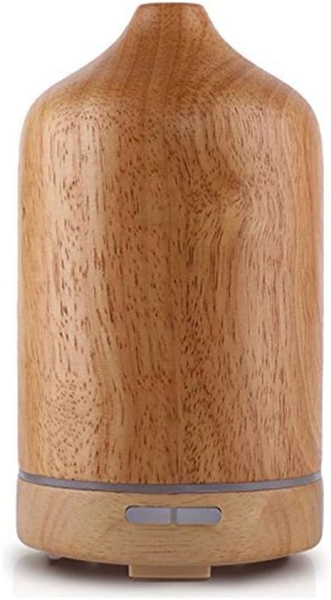 Real Wood Aromatherapy Essential Oil Diffuser Stress Relief Room Wooden