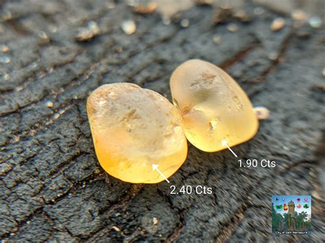 CEYLON NATURAL YELLOW SAPPHIRE ROUGH GEMSTONE