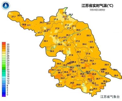 明后气温高达33℃！但气温“满减”＋局部暴雨已在路上！我苏网