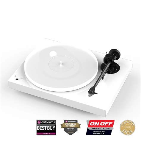 Pro-Ject X1 B - audiofil lemezjátszó - Ortofon Pick it S2 MM