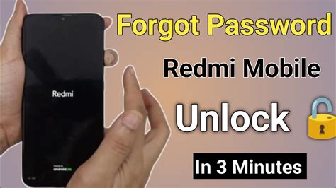 Unlock Any Xiaomi Redmi Mi Poco Pattern Lock Without Data Loss Unlock