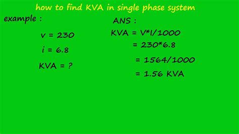 Different Between Single Phase Kva And 3 Phase Kva Youtube