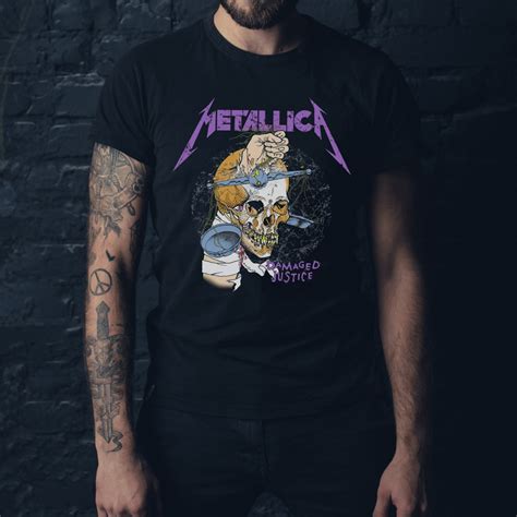 Jual KAOS BAND KAOS METALICA METALICA UNGU BAJU MUSIK ROCK METAL