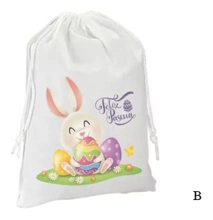 Pack Bolsas Conejito Pascua Huevitos Chocolate 12u Ecofamy Cuotas Sin