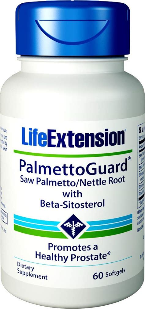 Buy Life Extension Saw Palmetto Nettle Root With Beta Sitosterol